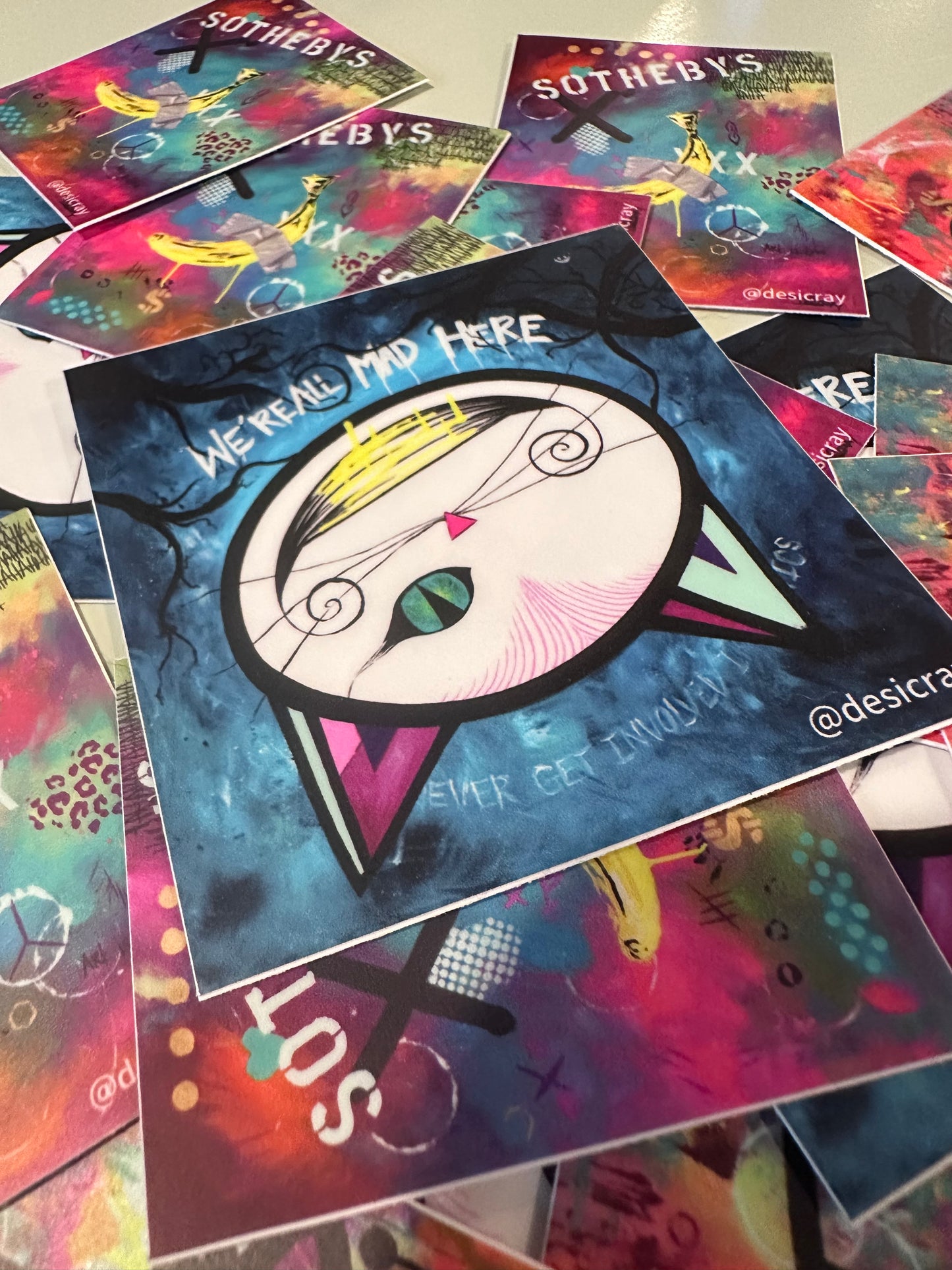 “Cheshire Cat” Sticker