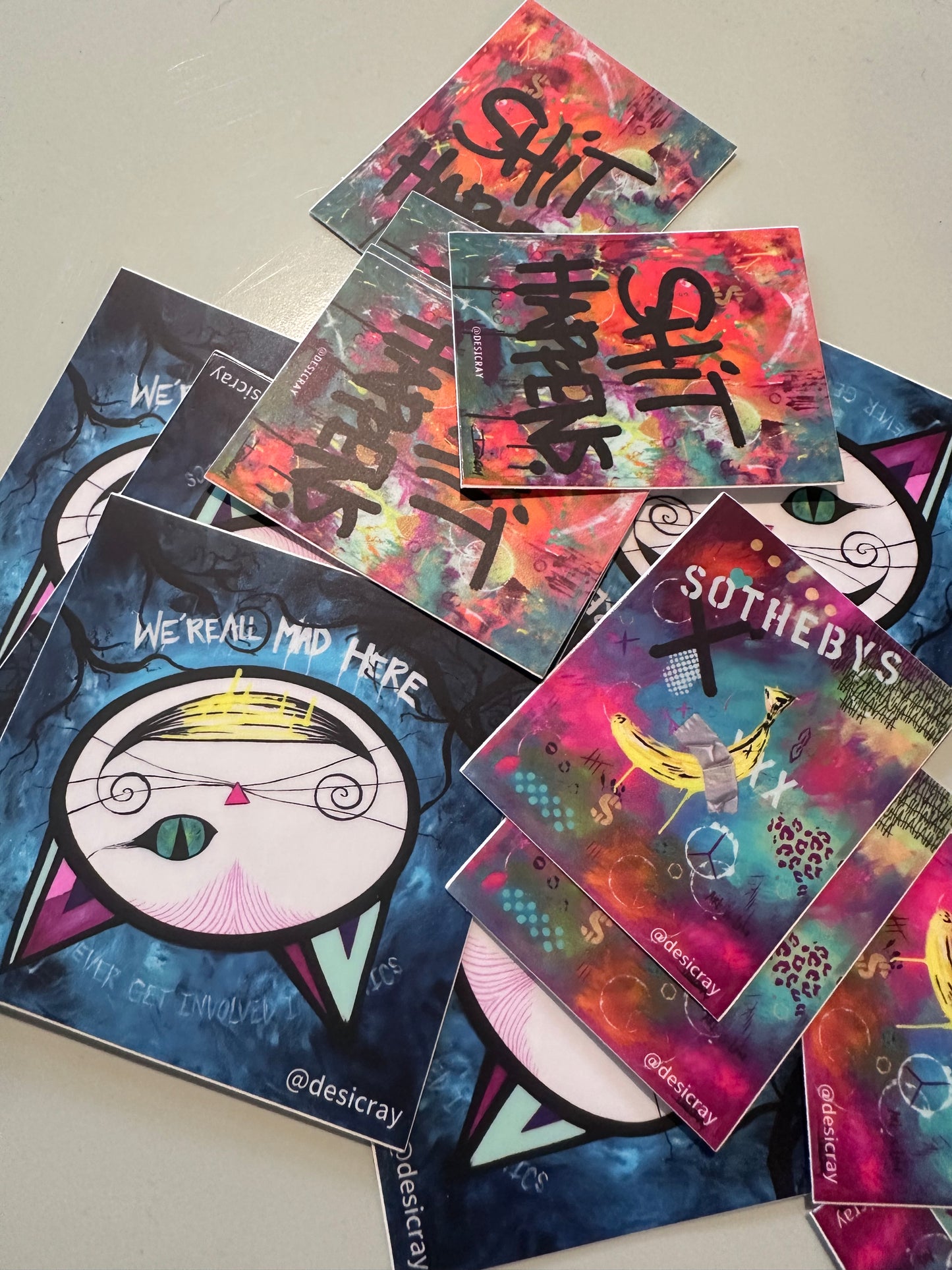 Sticker Pack (All 3 Stickers)