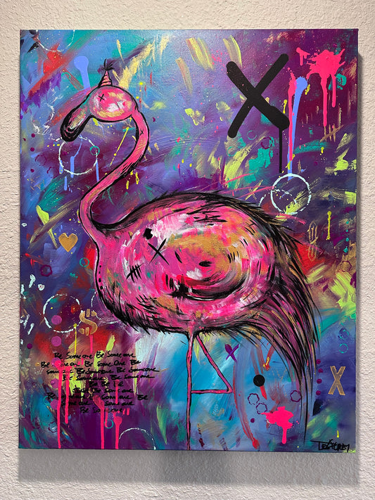 “Party Flamingo” Original