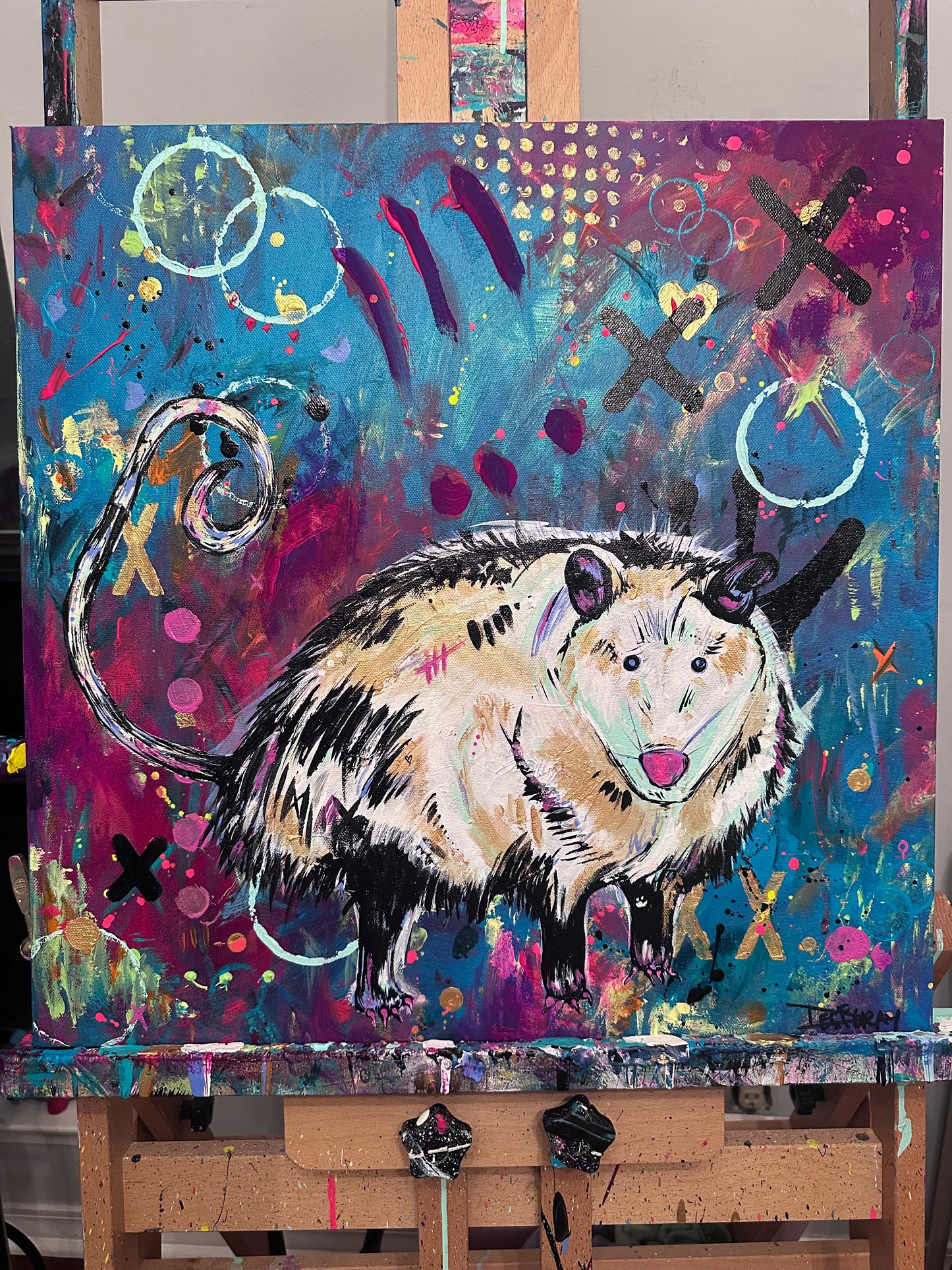 “Terrance the opossum”