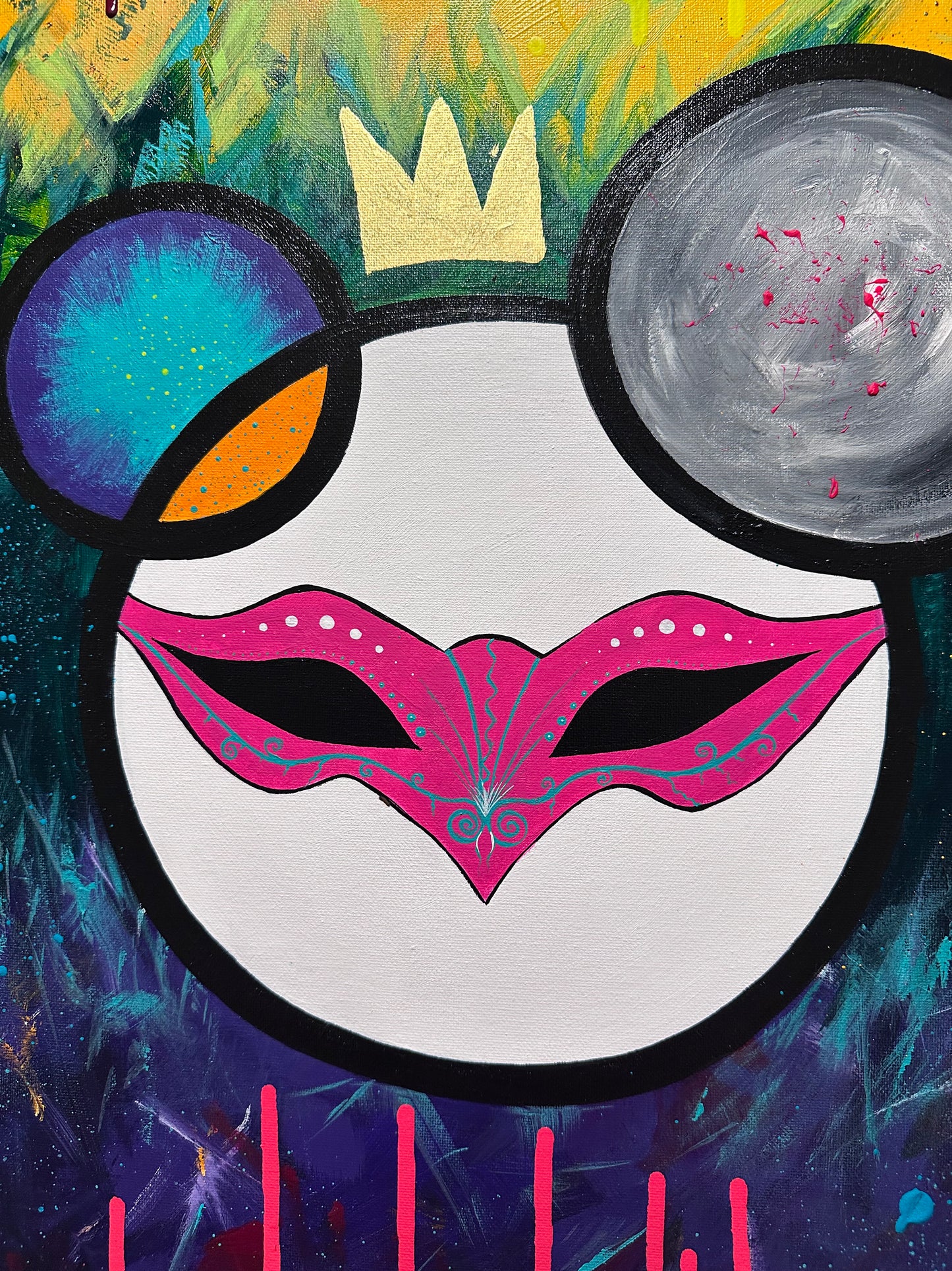 “Mardi Gras Man” Original