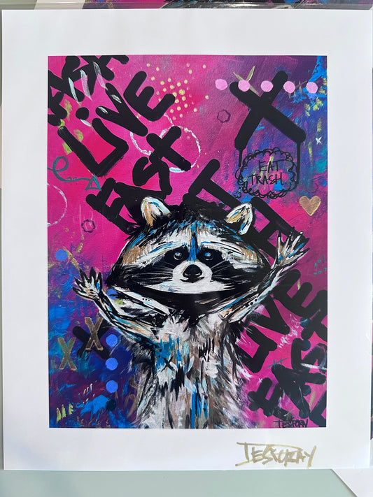 “Trash Panda” Print