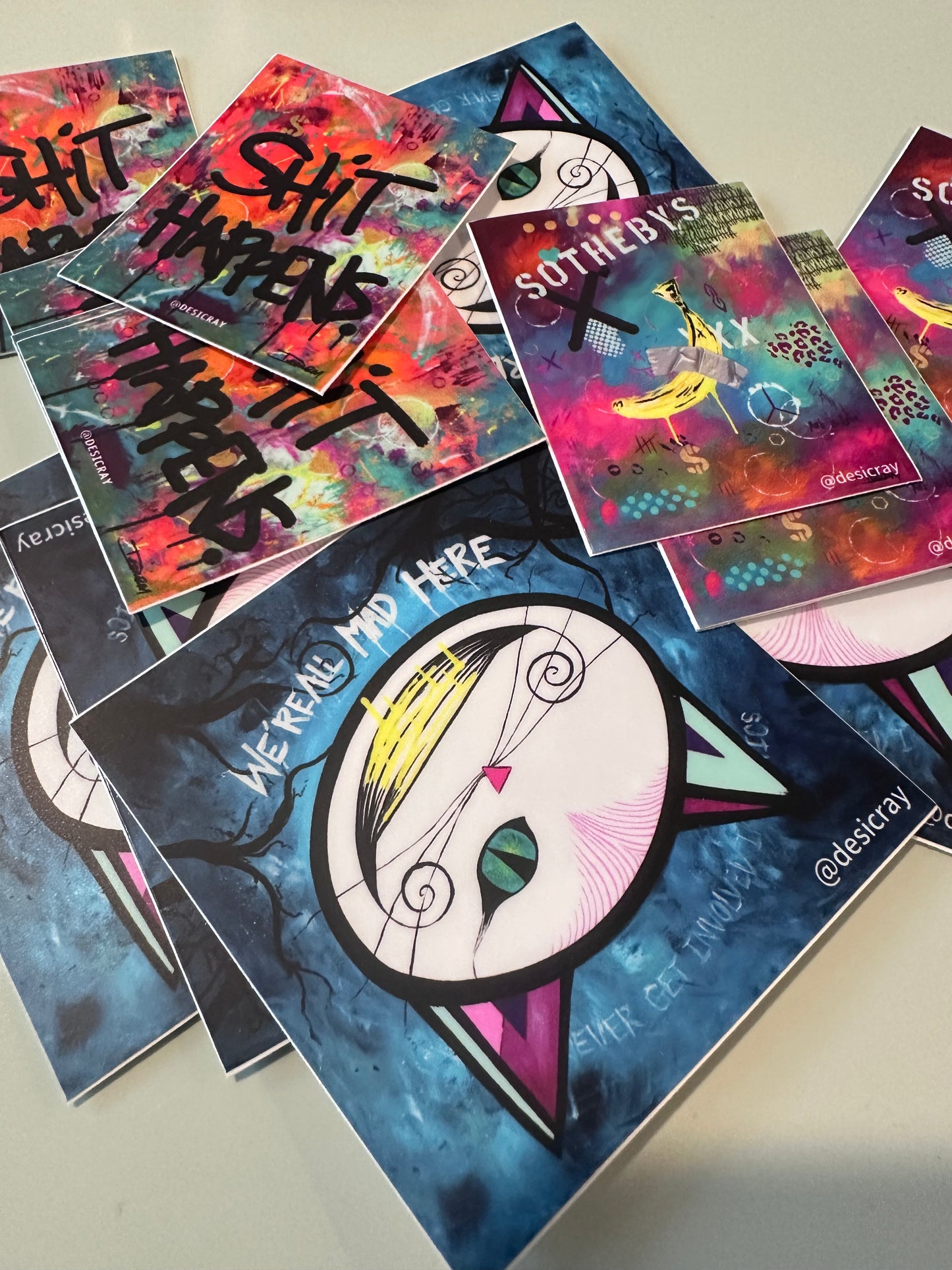 “Cheshire Cat” Sticker