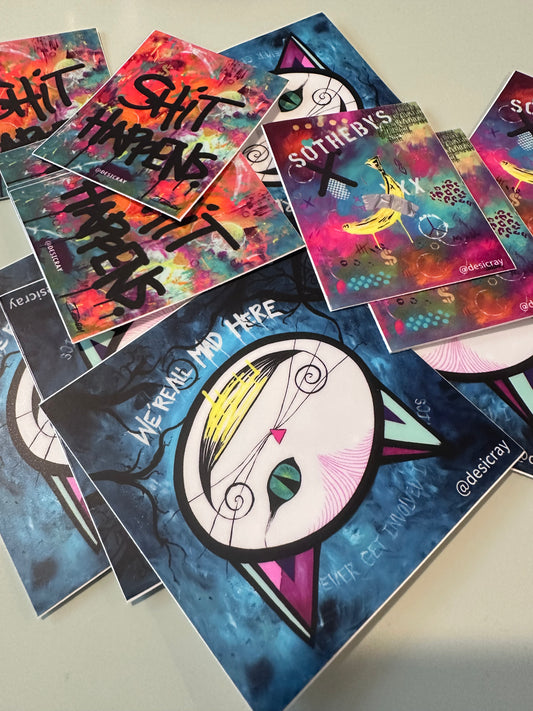 “Cheshire Cat” Sticker