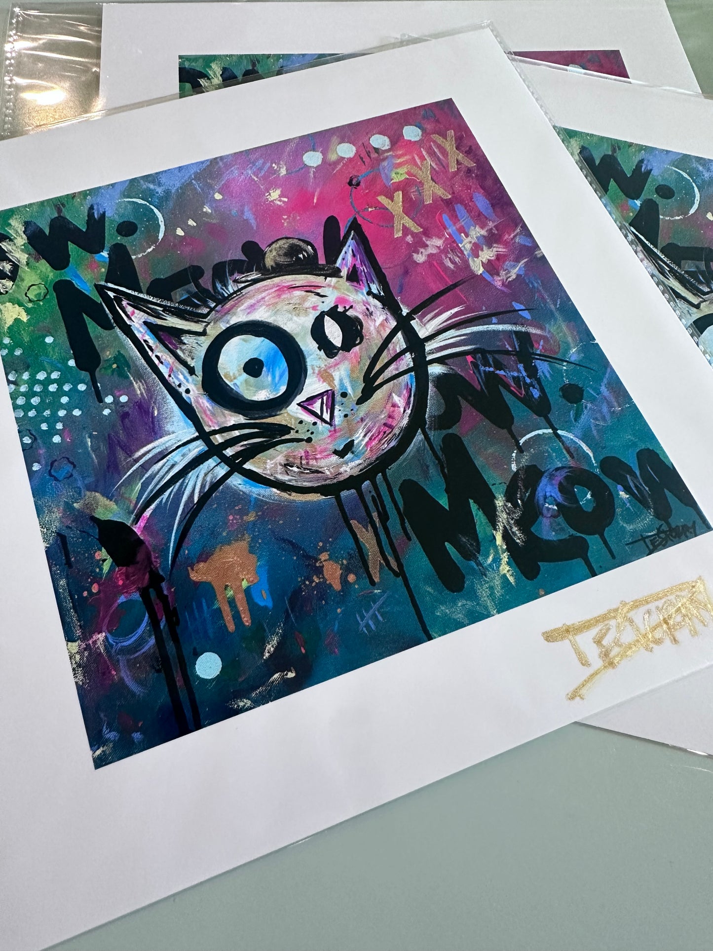 “Hat Cat” Print