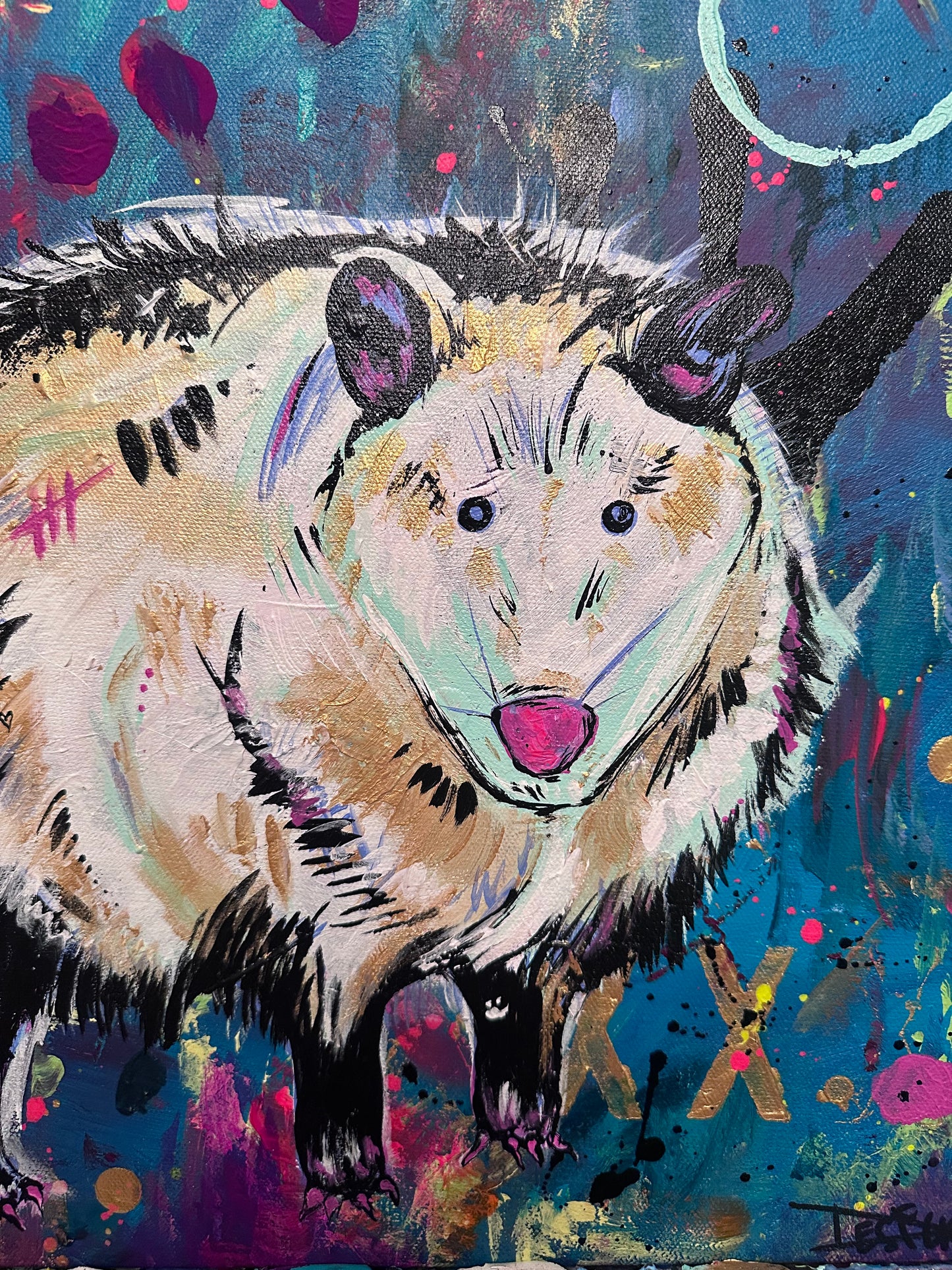 “Terrance the opossum”