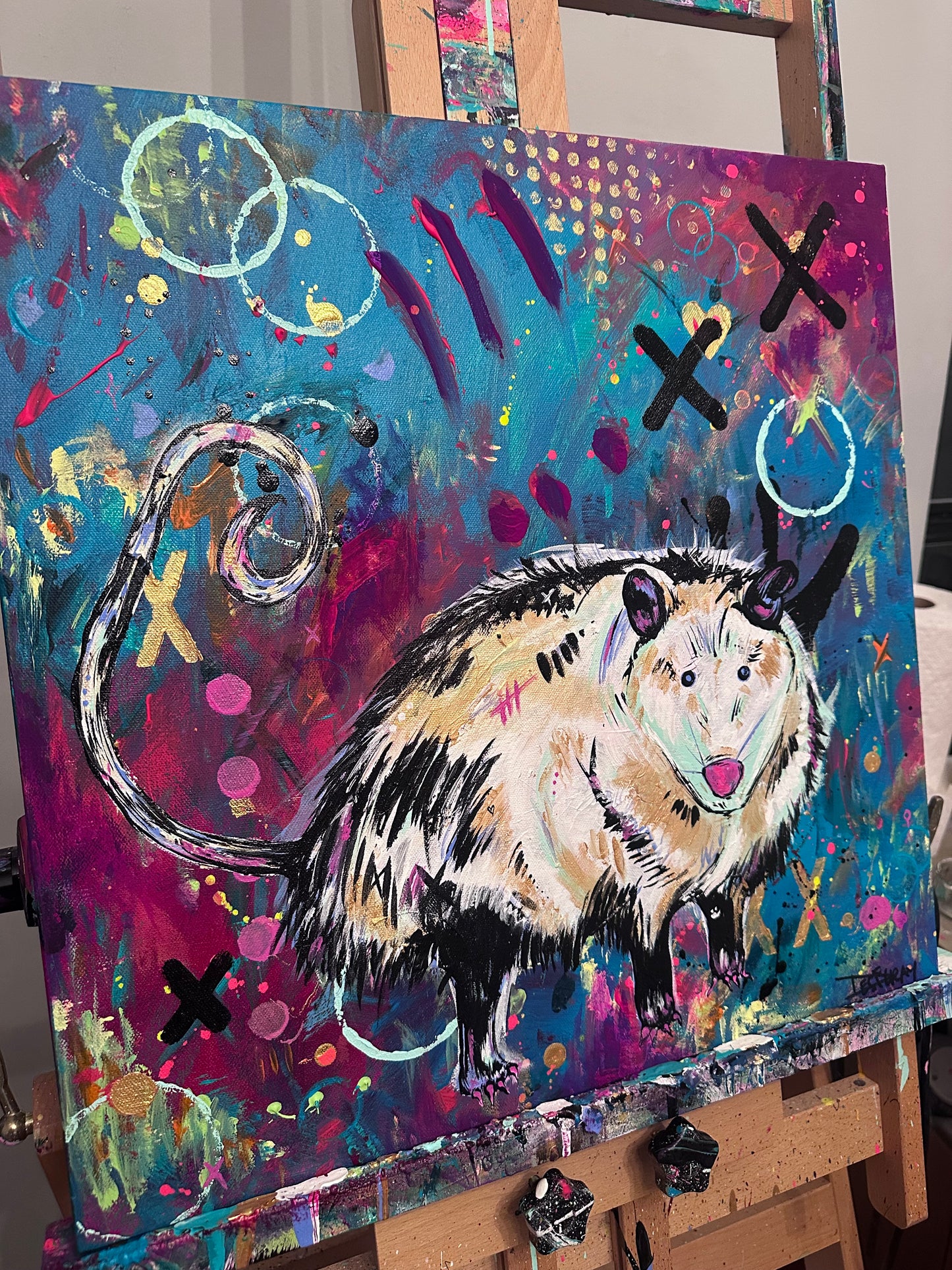 “Terrance the opossum”