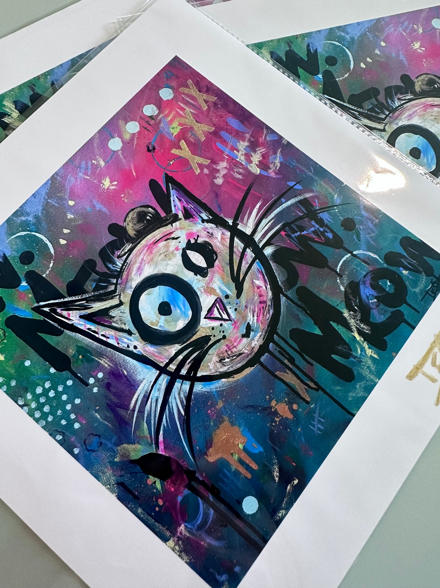 “Hat Cat” Print