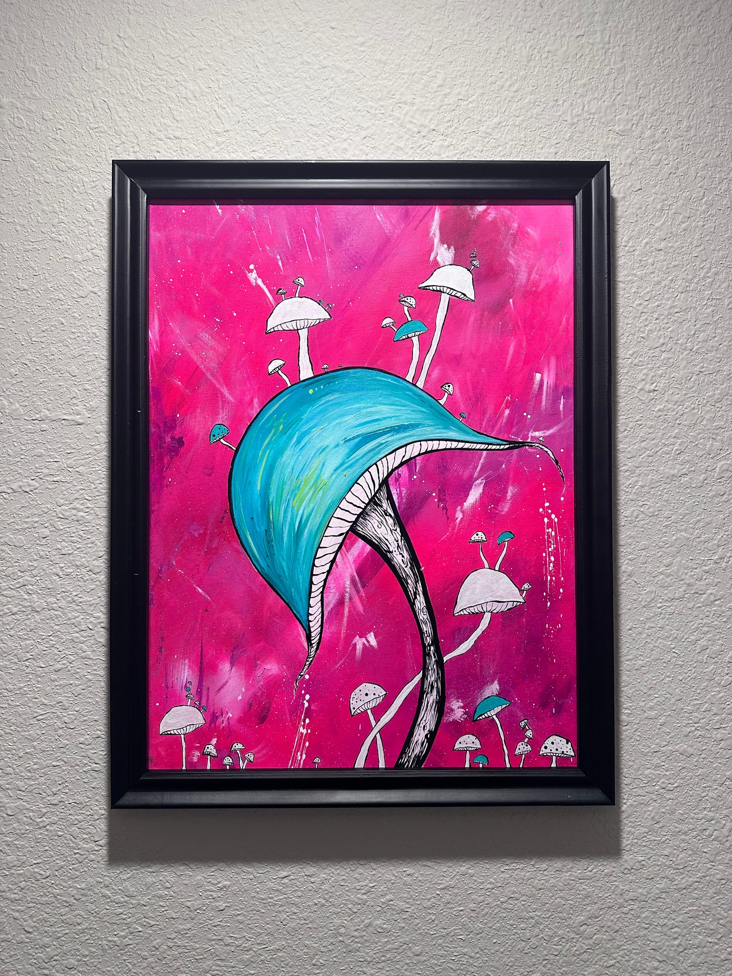 “Fairy Mushrooms” Original