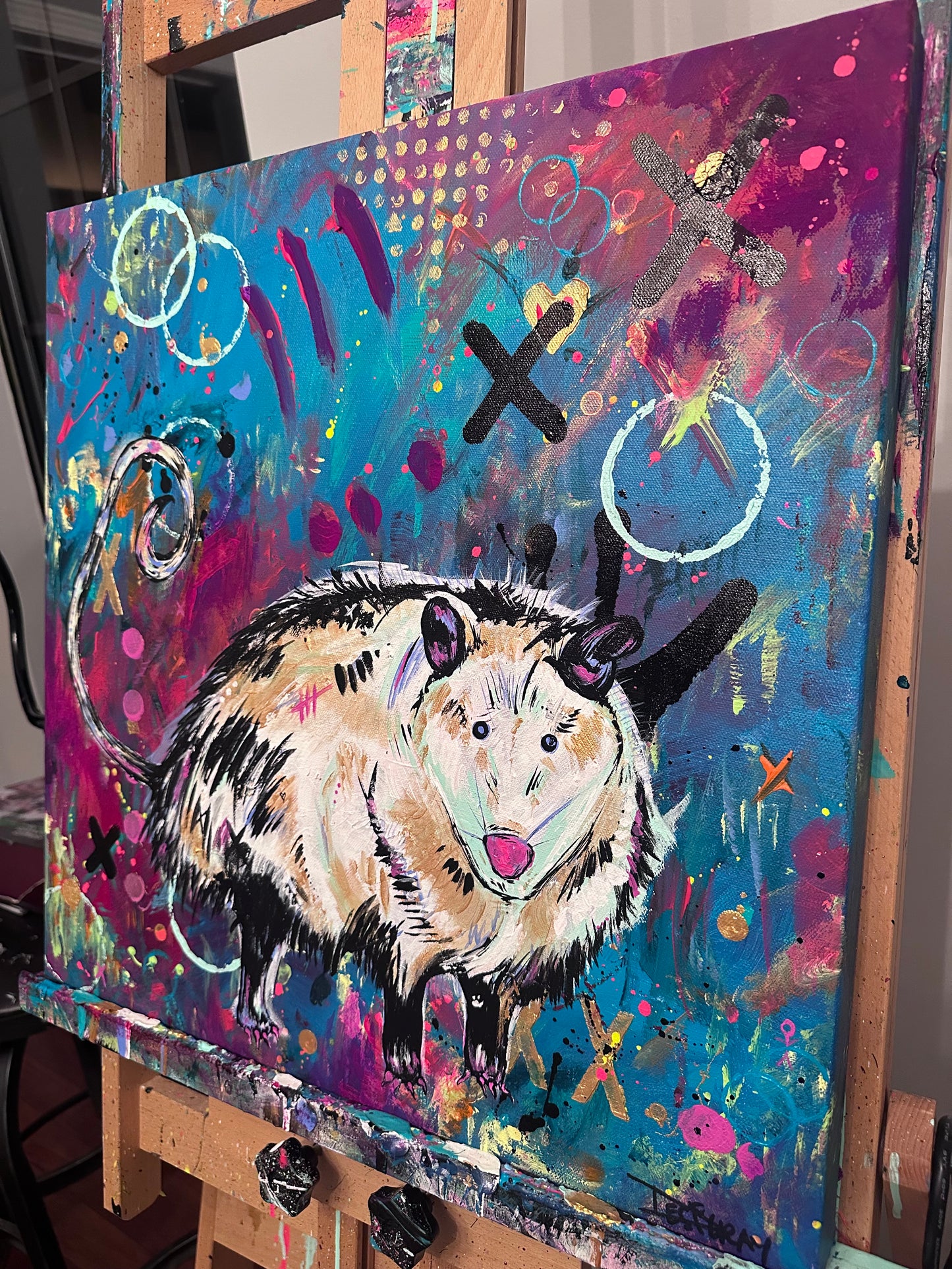 “Terrance the opossum”