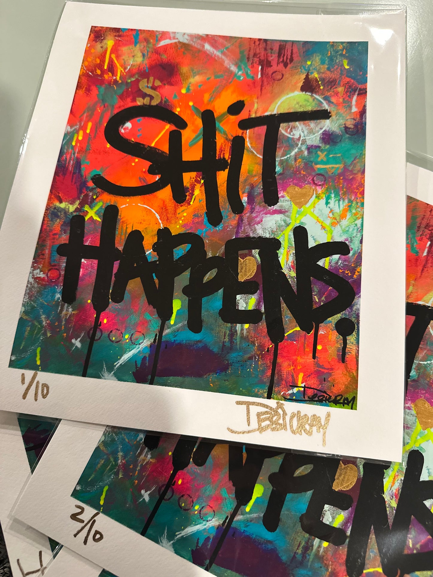 “Sh*t Happens” Print